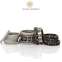 <p>Freida Rothman stack rings and stack bangles in gold vermeil or silver at ShayLuLa Jewelry &amp; Gifts.. </p>