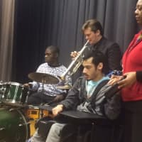 <p>Life Skills classes at Woodlands High School presented an art and jazz showcase to the community.</p>