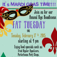 <p>Rye Roadhouse in Rye is celebrating Mardi Gras with beads, beer and specials.</p>