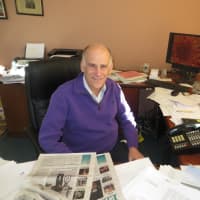 <p>Supervisor Paul Feiner in his office at Greenburgh Town Hall.</p>