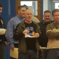 <p>The gym was packed Saturday at Westlake High School.</p>