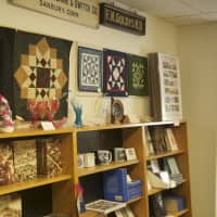 <p>Books and decorative items are available in the gift shop. </p>