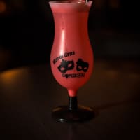 <p>Peekskill has its own Hurriance cocktail commemorative glass.</p>