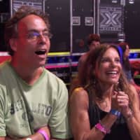 <p>Carly Sonenclar&#x27;s parents, Bob and Terri of Mamaroneck, watched their daughter&#x27;s crowd-pleasing audition on &quot;X Factor&quot; Thursday night.</p>