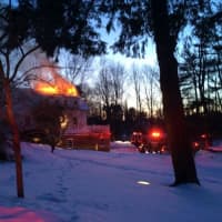 <p>The fire was reported on the roof at 33 Chester Place in Southport. </p>