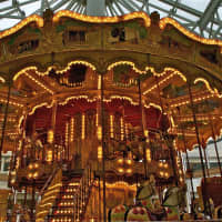 <p>The carousel in the Danbury Fair Mall. </p>