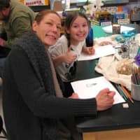 <p>At Carrie E. Tompkins Elementary Schools Specials Night, parents were invited to create their own still-lifes in the art room.</p>