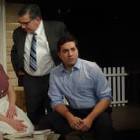 <p>The family meets in a scene from &quot;All My Sons&quot; at Curtain Call.</p>
