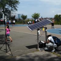 <p>Louis Berger employees in Elmsford volunteered to assemble a solar power unit to be used in conjunction with an independent WiFi hotspot system to provide resilient (independent from the power grid), free or discounted public internet.</p>