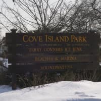 <p>Cove Island Park in Stamford features a beach -- and an ice rink. </p>