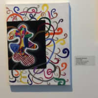 <p>Valhalla High School senior Amanda Schwartz&#x27;s artwork at the Katonah Museum of Art. </p>