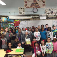 <p>Students at Pennington Elementary School enjoyed a reading of Dr. Seuss&#x27; works.</p>