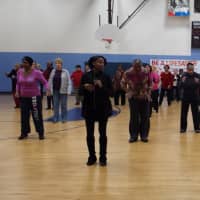 <p>The New Rochelle YMCA hosted a line dancing fundraising event.</p>