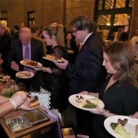 <p>Guests had lots of food options at the Great Chefs 2015 dinner.</p>