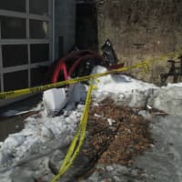 <p>Two cars were damaged following a roof collapse at AAA Nolan&#x27;s Auto Collision in Ossining. </p>