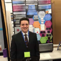 <p>Jazz Munitz, won second place in engineering at the Westchester Science and Engineering Fair.</p>