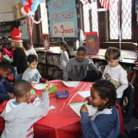 <p>It was a happy birthday for Dr. Seuss in Mount Vernon at the Pennington School.</p>
