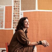 <p>Denyse Schmidt, who makes her quilts in a historic factory in Bridgeport, has work on display at the Fairfield Museum.</p>