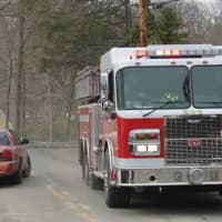 <p>Mahopac Fire Department battled a blaze at a house overlooking Lake Mahopac on Tuesday.</p>