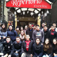 <p>Valhalla High School students visited Manhattan to learn more about Spanish language, culture and heritage. </p>