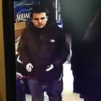 <p>The suspect is believed to have boarded a 8:49 a.m. train shortly after the theft on Feb. 25.</p>