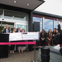 <p>Hudson&#x27;s Bay Company, which owns Saks, presented checks to Blythedale Children&#x27;s Hospital and Westchester County Medical Center.</p>