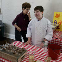 <p>Visitors got to try several samples at the Teen Chefs Challenge at the Stamford Museum &amp; Nature Center.</p>