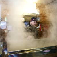 <p>Visitors see where and how maple syrup is made at Maple Sugar Weekend at the Stamford Museum &amp; Nature Center. </p>