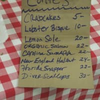 <p>List of tasty seafood items available from Conte&#x27;s.</p>