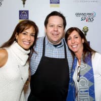 <p>Left to right: Hope Wolfe; Chef Eric Gabrynowicz; Stacey Remnitz.</p>