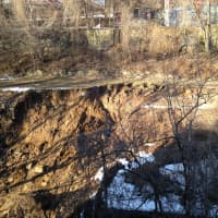 <p>This is the mudslide at the rear of 95 Walsh Road in Yonkers.</p>