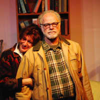 <p>Nancy Sinacori as Ethel and Will Jeffries as Norman in the Darien Arts Center&#x27;s production of &quot;On Golden Pond.&quot;</p>