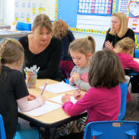<p>Carrie E. Tompkins Elementary School in Croton-on-Hudson welcomed teachers from Pearl River to observe kindergarten classes. </p>