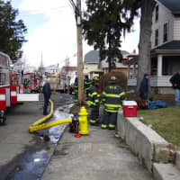 <p>A home on Ely Avenue caught fire with an elderly bedridden woman inside Wednesday morning.</p>