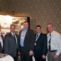 <p>Clancy Brothers Relocation and Logistics at their Business Expo booth.</p>