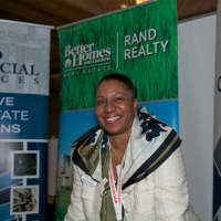 <p>Tammy Teresa at Rand Realty&#x27;s exhibit at the Hilton Westchester on Thursday.</p>