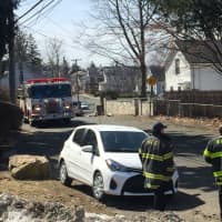<p>Firefighters visit several houses in the Ely Avenue/Knapp Street area, and said they will continue to canvass the neighborhood over the coming days.</p>
