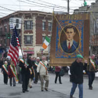 <p>Marchers in the Yonkers St. Patrick&#x27;s Day Parade.</p>