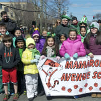 <p>The Mamaroneck Avenue School marches in the parade.</p>