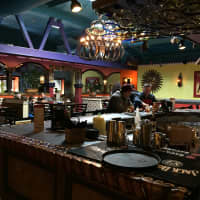 <p>The bar area at Rio Bravo.</p>