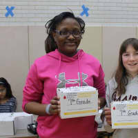<p>Anne M. Dorner students collected pennies and change to fight against blood cancer. </p>
