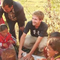 <p>Benjamin Wagner worked to establish a mushroom collective in Nepal. </p>