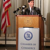 <p>New Rochelle Mayor Noam Bramson gave the State of the City on Tuesday night. </p>