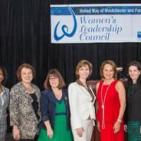 <p>(L-R) United Way Womens Leadership Council Steering Committee Members Ruth Mahoney, Angela Brock-Kyle, Kate McDonough, Donna Goldman Hirsch, Bernadette Schopfer, Elizabeth Bracken-Thompson, Marissa Brett, Stacey Cohen and Leslie Lampert.</p>