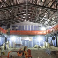 <p>The Bronxville High School auditorium construction is set to finish during the summer.</p>
