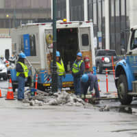 <p>No injuries were reported after manhole covers exploded in New Rochelle.</p>