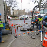 <p>New Rochelle residents had to be evacuated following the manhole explosion.</p>