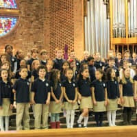 <p>Students from The Chapel School&#x27;s prep choir sang as part of the celebration.</p>