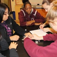 <p>Eighth-grade students used Life Savers as part of the Engineering Day.</p>