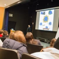 <p>Yaccarino gave a presentation to students and faculty. </p>
